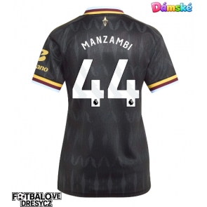 Aston Villa Johan Manzambi #44 Dámské Venkovní Dres 2026-27 Krátký Rukáv